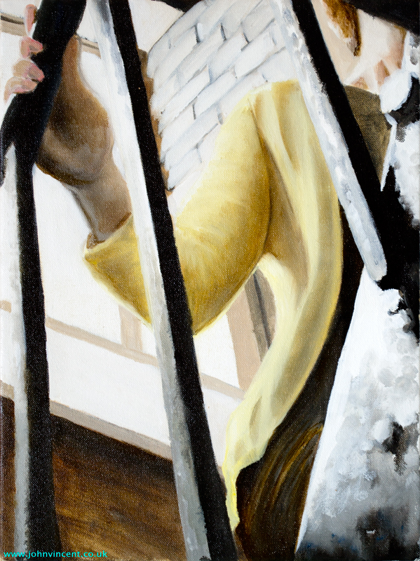 'Ascend', Oil on canvas, 2014