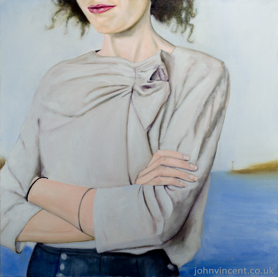 'The Bay At Utopia', Oil on canvas, 76x76cm, 2013