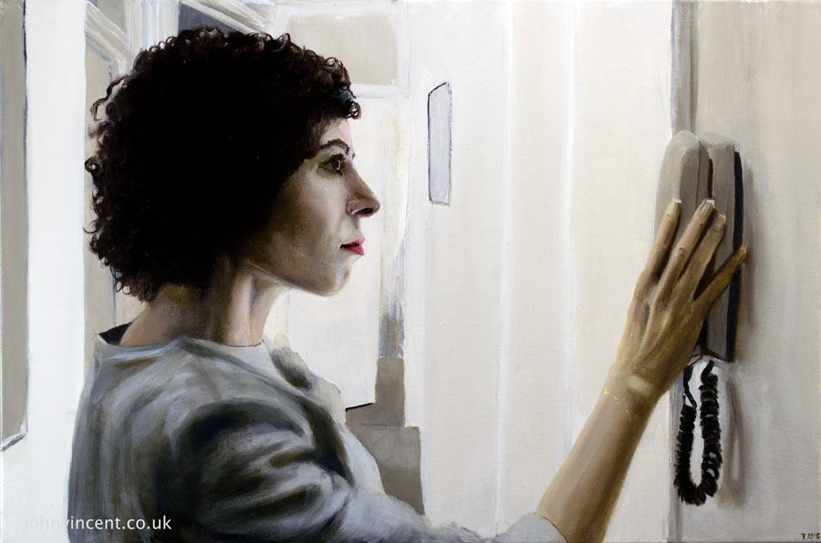'Coming Up', 60x40cm, Oil on canvas, 2015