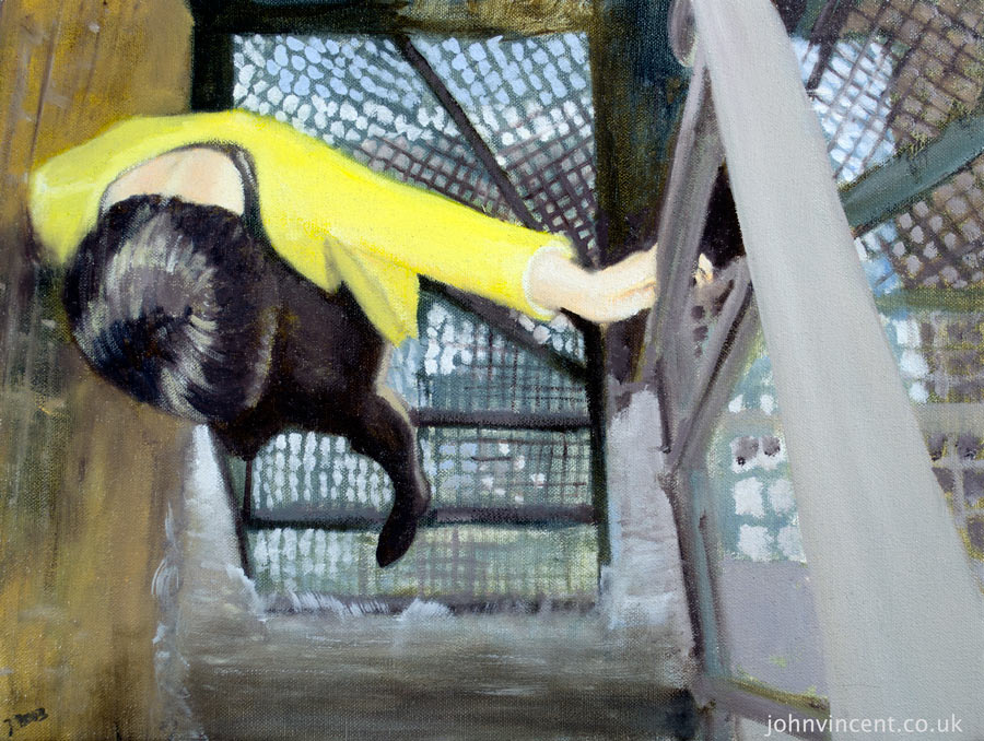 'Descend', 40.5x30.5cm, 2013