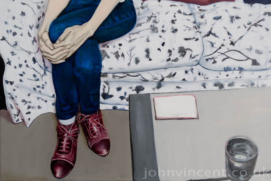 'The Invitation', 60x40cm, Oil on canvas, 2015
